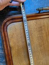Load image into Gallery viewer, Large Antique Edwardian Oak Serving / Butlers Tray
