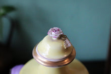 Load image into Gallery viewer, Hand-Painted 19th.C Porcelain Dresden Urn Vase with Figural Mask Handles
