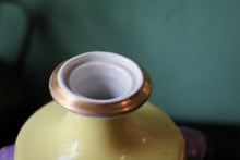 Load image into Gallery viewer, Hand-Painted 19th.C Porcelain Dresden Urn Vase with Figural Mask Handles
