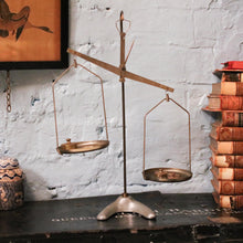 Load image into Gallery viewer, Vintage Desktop Balance Scale with Weights
