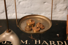 Load image into Gallery viewer, Vintage Desktop Balance Scale with Weights
