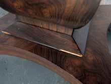 Load image into Gallery viewer, Antique Georgian Regency Rosewood Foldover Card Table on Scroll Feet - C.1830
