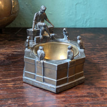 Load image into Gallery viewer, 1929 German Till Eulenspiegel Bronze Inkwell – Jugendbund von St. Johannes Commemorative Gift
