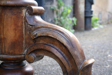 Load image into Gallery viewer, Antique Octagonal Side Table with Barley Twist Pedestal Base
