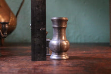Load image into Gallery viewer, Miniature Pewter Kitchen Set – Coffee Grinder, Candelabra &amp; Jug
