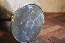 Load image into Gallery viewer, Pair of Antique Indian Brass Vases with Engraved Motifs – 10.5" Tall
