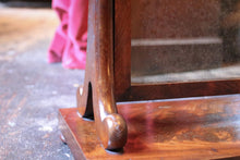 Load image into Gallery viewer, Antique Mahogany Swing Mirror with Original Glass
