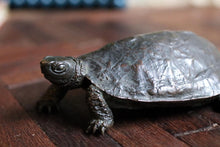 Load image into Gallery viewer, Antique Chinese Bronze Turtle with Seal Mark
