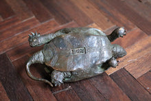 Load image into Gallery viewer, Antique Chinese Bronze Turtle with Seal Mark
