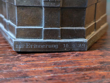 Load image into Gallery viewer, 1929 German Till Eulenspiegel Bronze Inkwell – Jugendbund von St. Johannes Commemorative Gift

