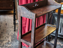 Load image into Gallery viewer, Small Arts and Crafts Oak Bookcase Shelves
