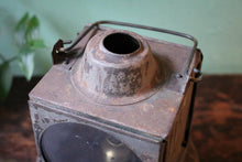 Load image into Gallery viewer, Antique BRIMI Copper &amp; Steel Railway Lamp – Early 20th Century
