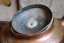 Load image into Gallery viewer, Large Early 20th.C Copper Teapot with Curved Handle
