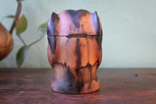 Load image into Gallery viewer, 19th Century Black Forest Carved Pug Dog Inkwell with Glass Eyes

