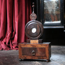 Load image into Gallery viewer, Victorian Rosewood &amp; Burr Veneer Pocket Watch Holder – Drawer Base
