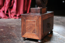 Load image into Gallery viewer, Victorian Rosewood &amp; Burr Veneer Pocket Watch Holder – Drawer Base
