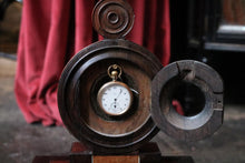 Load image into Gallery viewer, Victorian Rosewood &amp; Burr Veneer Pocket Watch Holder – Drawer Base
