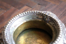 Load image into Gallery viewer, Antique Indian Nickel Silver Anklet Converted Dish – c.1900–1930 – 12 cm
