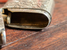 Load image into Gallery viewer, Title: Antique Sterling Silver Vesta Case – RDB, Birmingham 1903, Foliate Engraving
