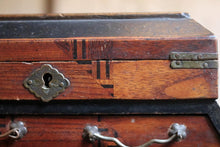 Load image into Gallery viewer, Antique Japanese Lacquered Cabinet with Mother-of-Pearl Inlay, Early 20th Century

