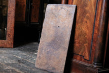 Load image into Gallery viewer, Antique 18th.C Cast Iron Fireback Panel – Classical Figure Relief – 58 x 29cm
