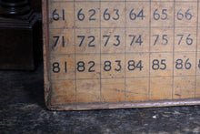 Load image into Gallery viewer, Early 20th Century Number Board / Game Board
