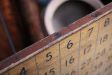 Load image into Gallery viewer, Early 20th Century Number Board / Game Board
