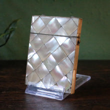 Load image into Gallery viewer, Antique Victorian Mother of Pearl Card Case / Purse
