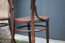 Load image into Gallery viewer, Set Of Three Early 20th.C Bentwood Bistro Cafe Chairs — Brenner of Czechoslovakia
