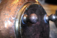 Load image into Gallery viewer, Arts &amp; Crafts Copper Cauldron Jardinière On Ball Feet
