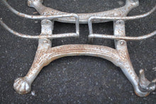 Load image into Gallery viewer, Victorian Cast-Iron Bicycle Stand by Robertson of Kirkcaldy — Shopfront Cycle Rack with Paw Feet

