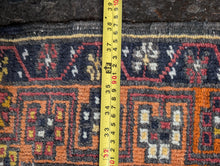 Load image into Gallery viewer, 3&#39;2&quot; x 5&#39;6&quot; - Vintage Anatolian (Turkish) Tribal Hand-Knotted Wool Rug - Saffron, Madder &amp; Indigo - 97 x 167 cm
