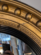 Load image into Gallery viewer, 19th-Century Gilt Convex ‘Bullseye’ Mirror — 57 cm Diameter
