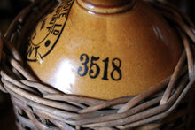 Load image into Gallery viewer, James Eadie Burton-On-Trent Wicker-Cased Stoneware Bottle (2 Qt.) — 28 cm

