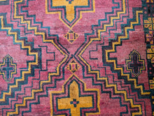 Load image into Gallery viewer, 55.5&quot; × 41&quot; Anatolian village rug — mid-century — 141 × 104 cm

