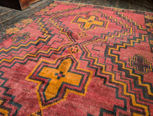 Load image into Gallery viewer, 55.5&quot; × 41&quot; Anatolian village rug — mid-century — 141 × 104 cm
