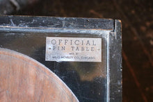 Load image into Gallery viewer, 1930s Mills Novelty Co. “Official Pin Table” — Countertop Coin-Op Bagatelle/Pinball with Glass Top
