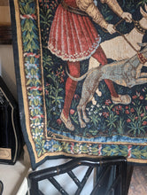 Load image into Gallery viewer, Robert Four Aubusson Tapestry — La Chasse au Cerf (Stag Hunt), mid-20th century - 169 x 122cm
