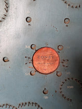 Load image into Gallery viewer, Large painted fairground ‘Coney’ bagatelle game board, c.1920–40
