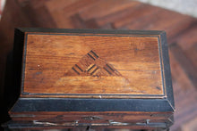 Load image into Gallery viewer, Antique Japanese Lacquered Cabinet with Mother-of-Pearl Inlay, Early 20th Century
