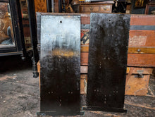 Load image into Gallery viewer, Pair Of Chinoiserie Lacquer Dragon Panels – Faux Scroll Form – 23" x 7.75" Each (59 x 20 cm)
