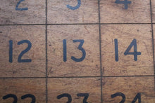Load image into Gallery viewer, Early 20th Century Number Board / Game Board
