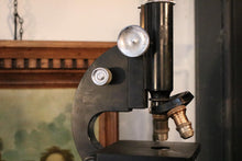 Load image into Gallery viewer, Beck London Model 2 Laboratory Microscope, c.1920s – Black &amp; Brass
