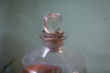 Load image into Gallery viewer, Victorian Apothecary Bottle With Ground Stopper, “T: ASSAFOE…” Label — 24cm
