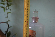 Load image into Gallery viewer, Victorian Apothecary Bottle With Ground Stopper, “T: ASSAFOE…” Label — 24cm
