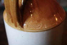 Load image into Gallery viewer, 26cm Stoneware Ginger Beer / Botanical Brewer Bottle — R. Ratcliffe, Thurston Road, Pontypridd, Two-Tone Advertising, c.1890–1910
