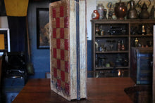 Load image into Gallery viewer, Victorian Book-Form Backgammon &amp; Draughts Set — Faux “Two-Volume” Library Boards — Complete With Counters and Dice
