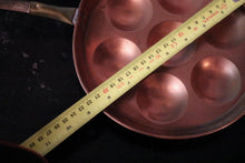 Load image into Gallery viewer, Vintage French Copper Egg Poacher / Escargot Pan
