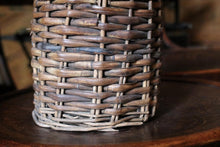 Load image into Gallery viewer, James Eadie Burton-On-Trent Wicker-Cased Stoneware Bottle (2 Qt.) — 28 cm
