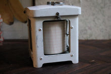 Load image into Gallery viewer, Mid-Century British Thermograph Chart Recorder — Remote-Bulb Sensor, White Enamel — 16.5 × 30 × 13.5 cm
